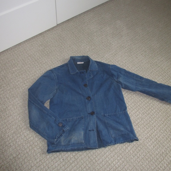 Lily Ashwell Indigo Work Jacket - Picture 3 of 3